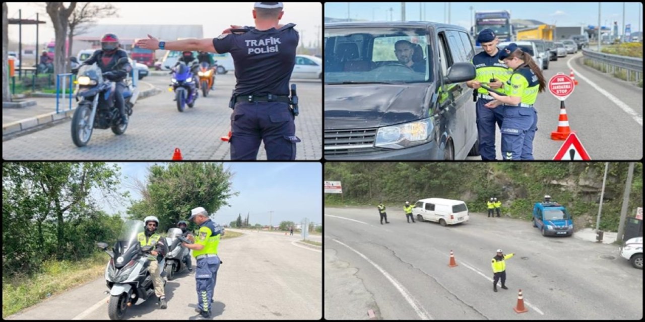 Emniyet ve trafik ekiplerince bir haftada 534 bin 508 sürücüye işlem yapıldı