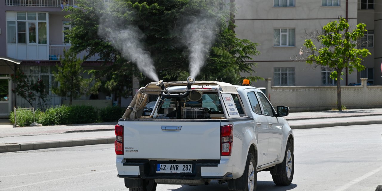 Yaz geldi! Selçuklu’da haşerelere ile mücadele başladı