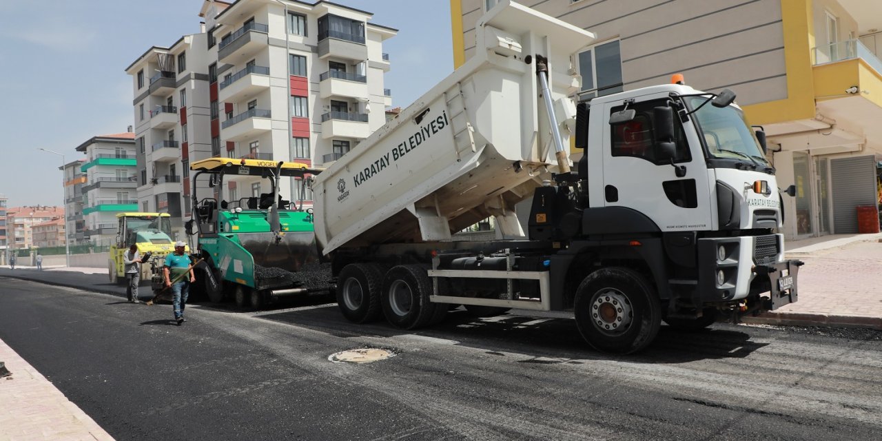 Karatay’ın ulaşım altyapısı güçleniyor