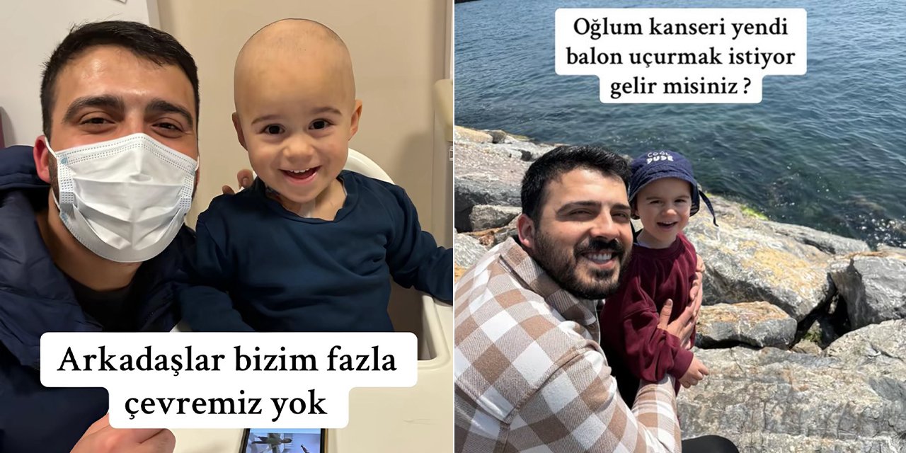 Ali Asaf’ın isteği gerçekleşti! Balonlar gökleri, sevinci yürekleri sardı