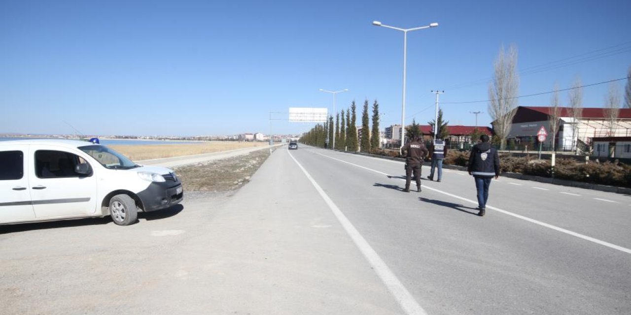 Konya’da drift atan sürücü cezadan kurtulamadı