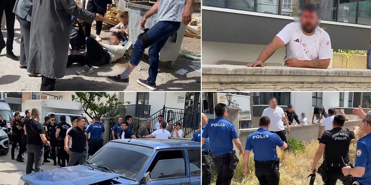 Trafik kazası kanlı hesaplaşmaya döndü! Silah ve baltalar havada uçuştu