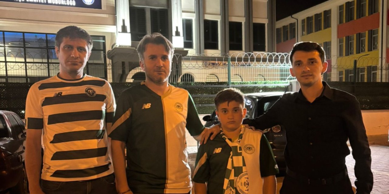 Alanyasporlu futbolcunun küçük Konyaspor taraftarını yaraladığı iddiası