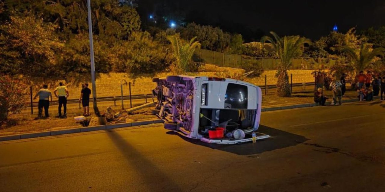 Konyaspor maçından dönen Alanyaspor taraftarı kaza yaptı