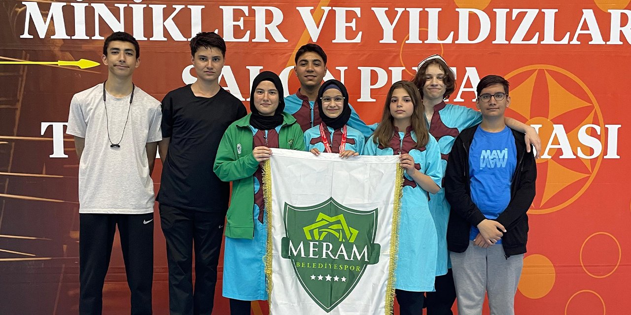 Meram Belediyesporlu Zeynep İnci Öz Türkiye ikincisi oldu