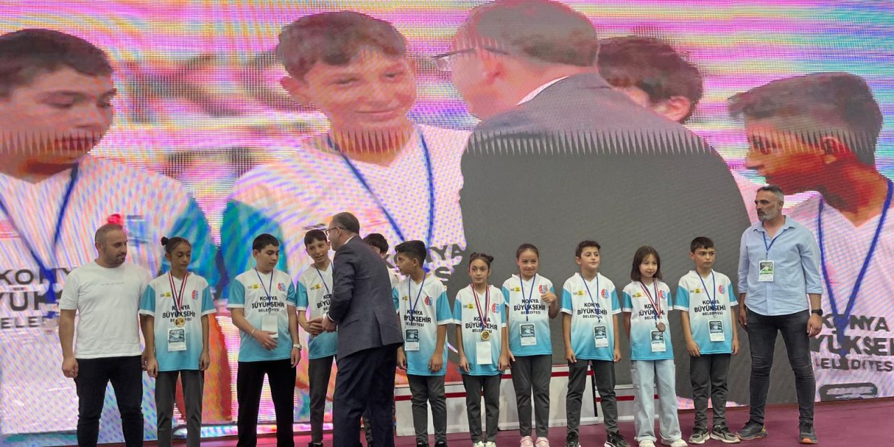 Akıl ve Zeka Oyunları Türkiye Şampiyonasına Konyalı öğrenciler damga vurdu