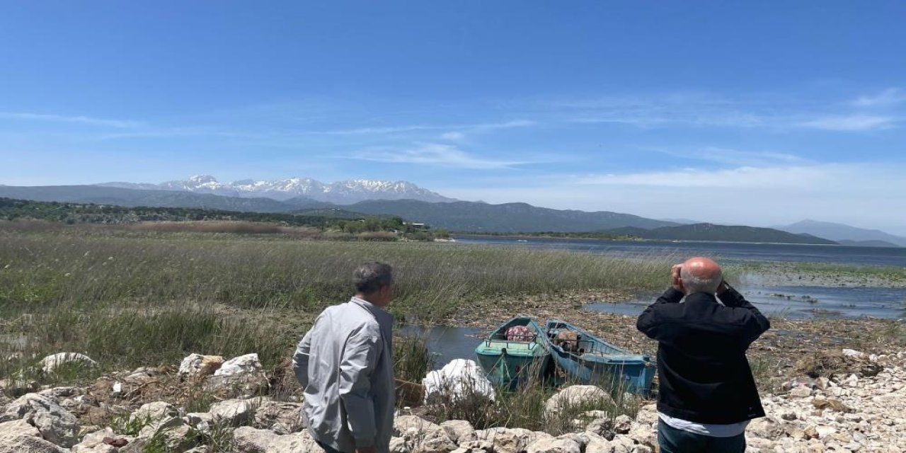 Beyşehir Gölü'nde kaçak avcı avı yapıldı