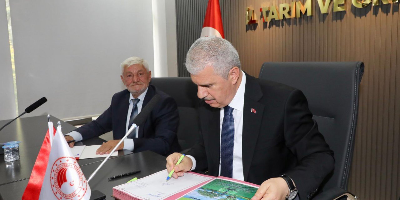 Konya çiftçisinin tarım makinesine erişimini kolaylaştıracak imza