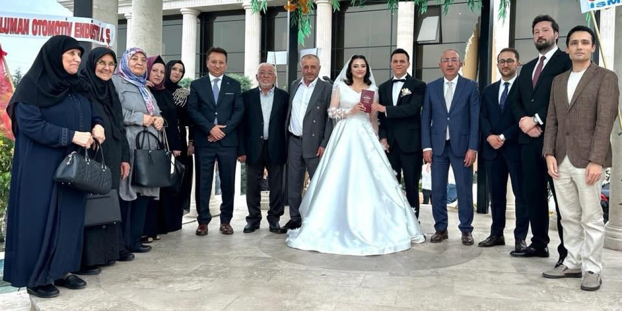 Konya’da iş dünyasını buluşturan düğün