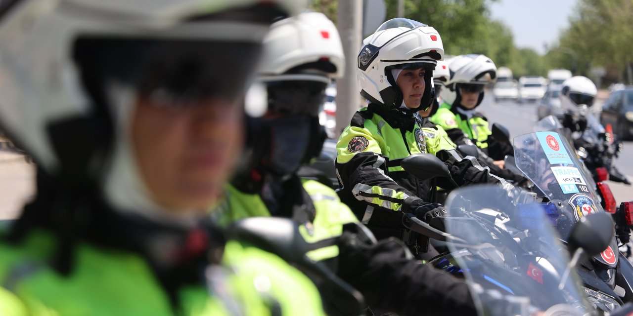 Konya’da bir ilk! Kadın polisler artık şahin timinde