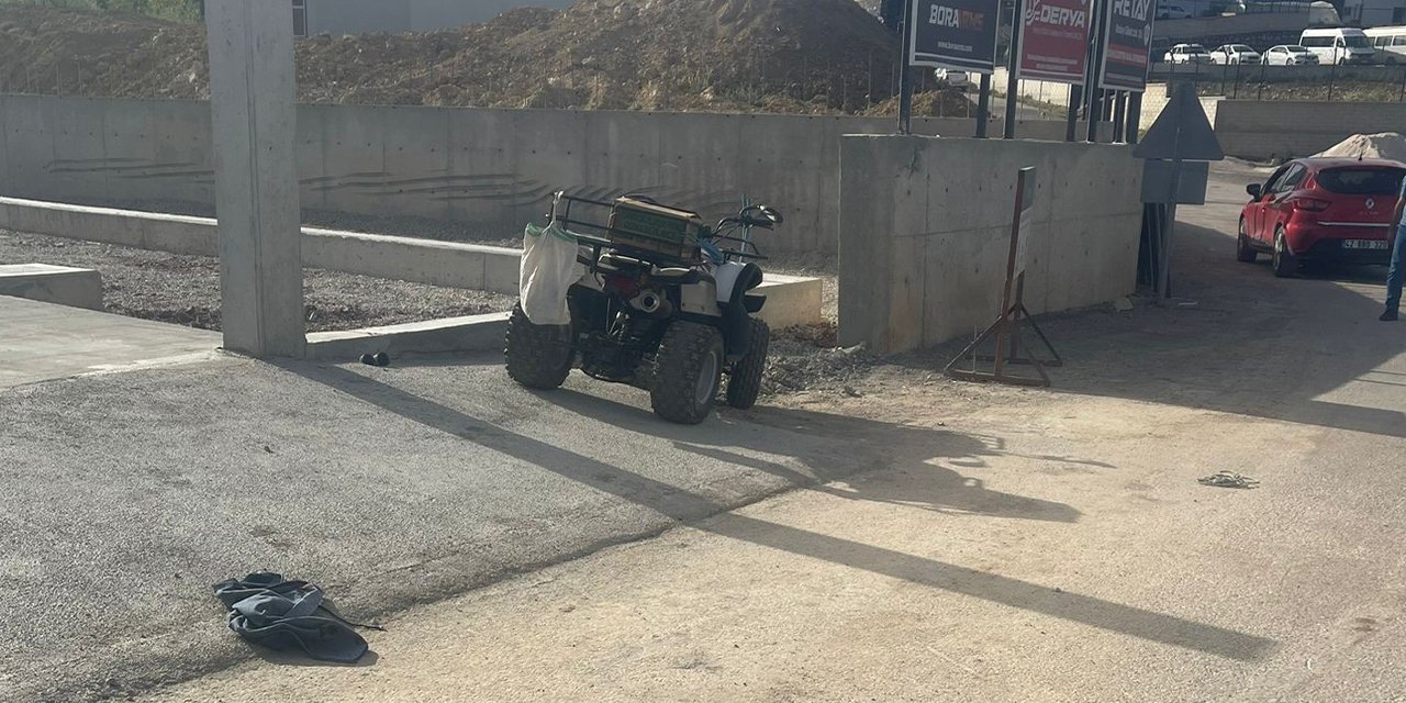 Konya’da virajı alamayan ATV devrildi! Sürücü ağır yaralı