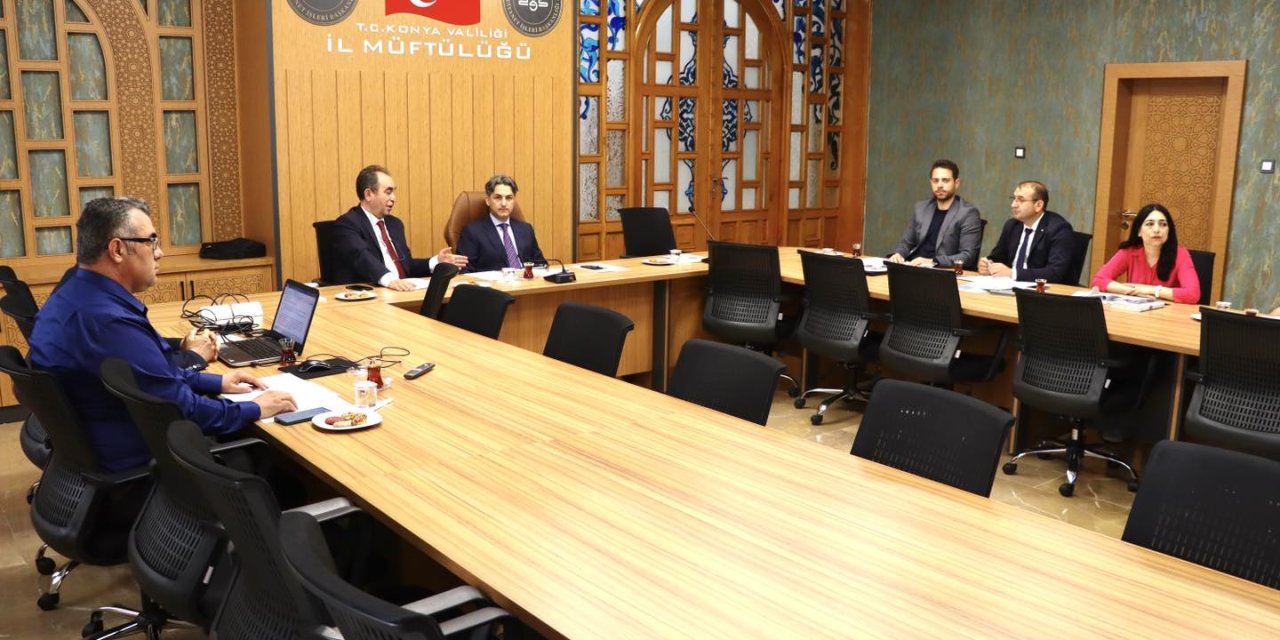 Konya İl Kurban Komisyonu toplandı, kesim yerleri ve tedbirler konuşuldu