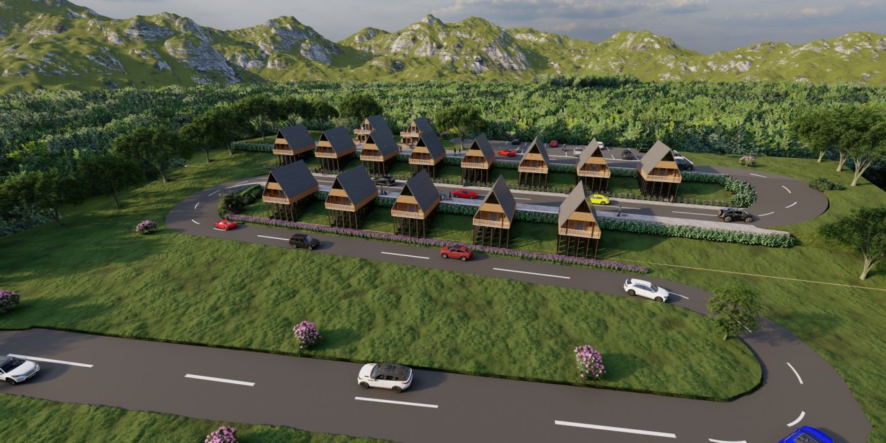 Konya’nın termal ilçesinde bungalovlu şifa dönemi başlıyor