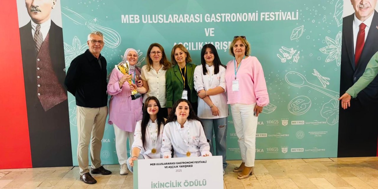 Konya’da liselilerden gastronomide büyük başarı