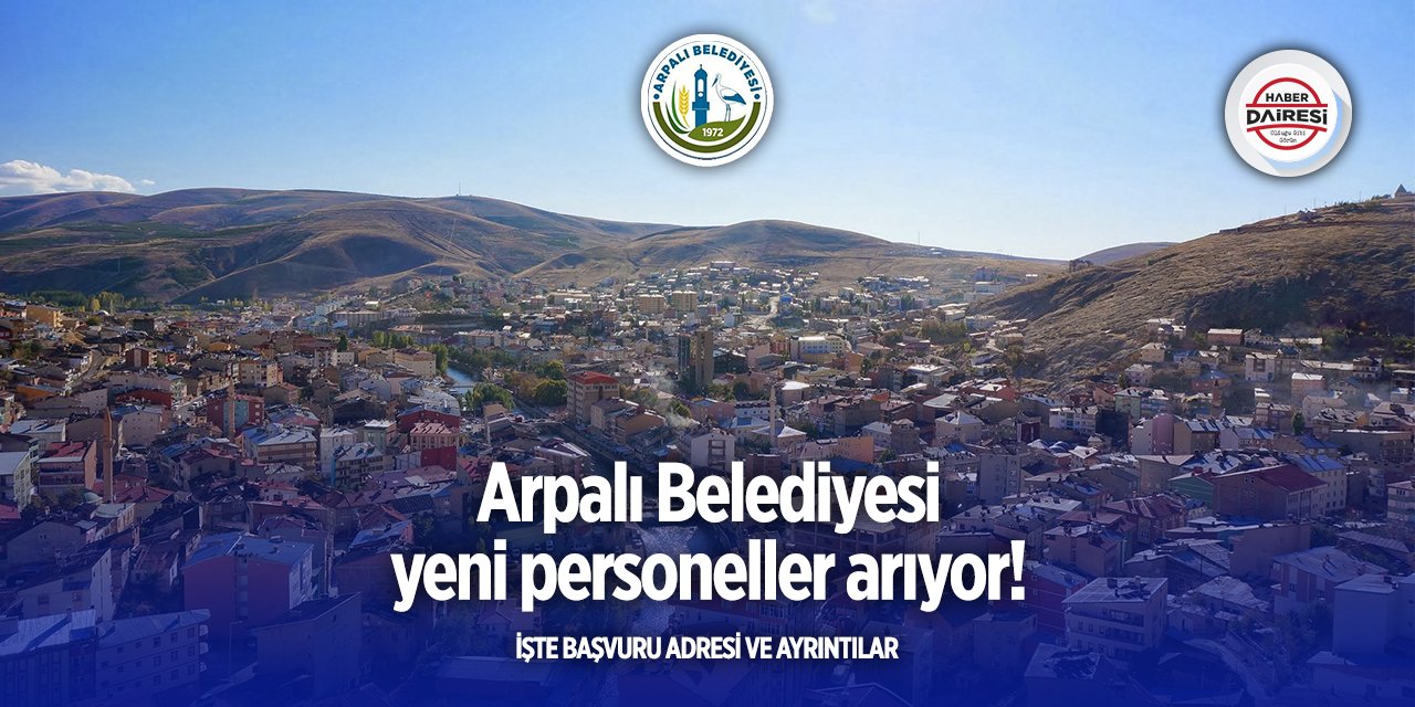 Bayburt Arpalı Belediyesi personel alacak! Başvurular başladı