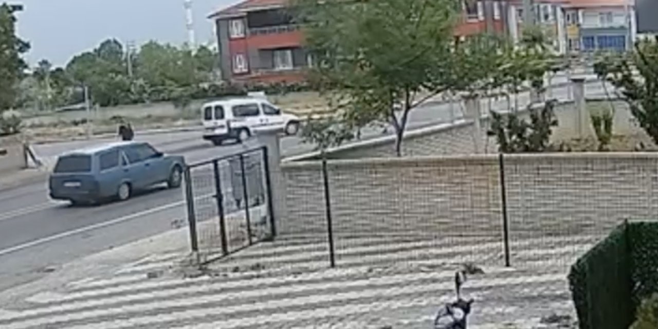 Konya’da ani manevra kaza getirdi