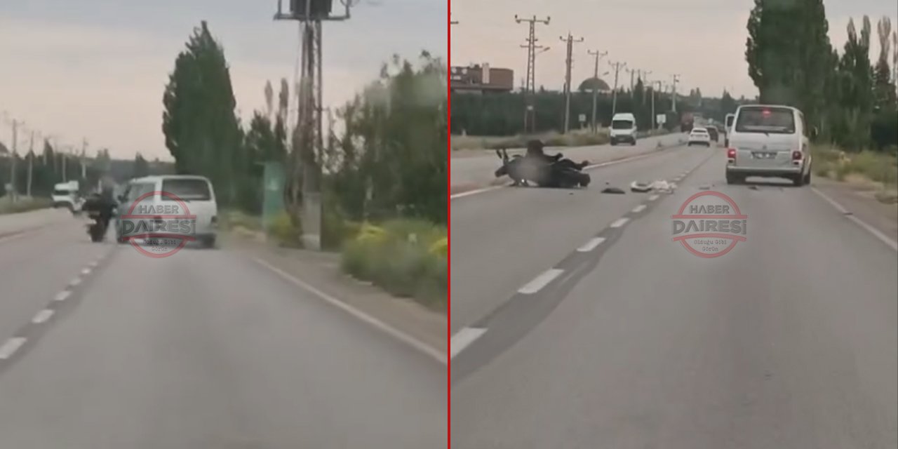 Konya'da trafik tartışması kötü bitti