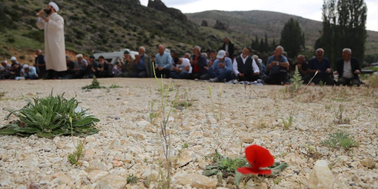 Konya’nın su kaynağı ilçesinde yağmur duası