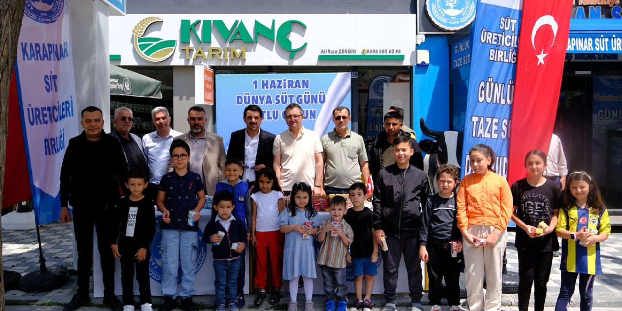 Konya'da yerli üretimle Dünya Süt Günü kutlaması
