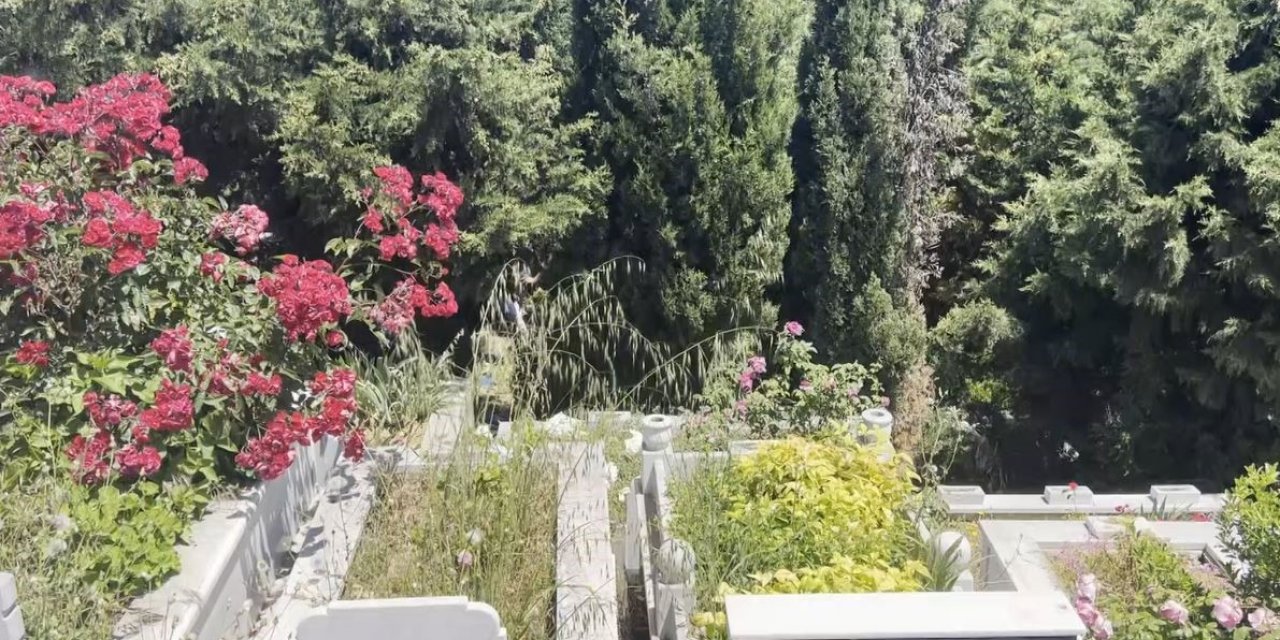 Mezarların arasında erkek bebek cesedi bulundu