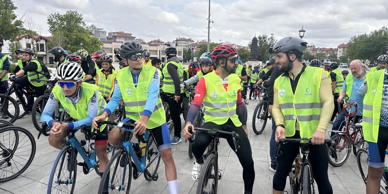 Yeşilaycılar Konya’da pedal çevirdi