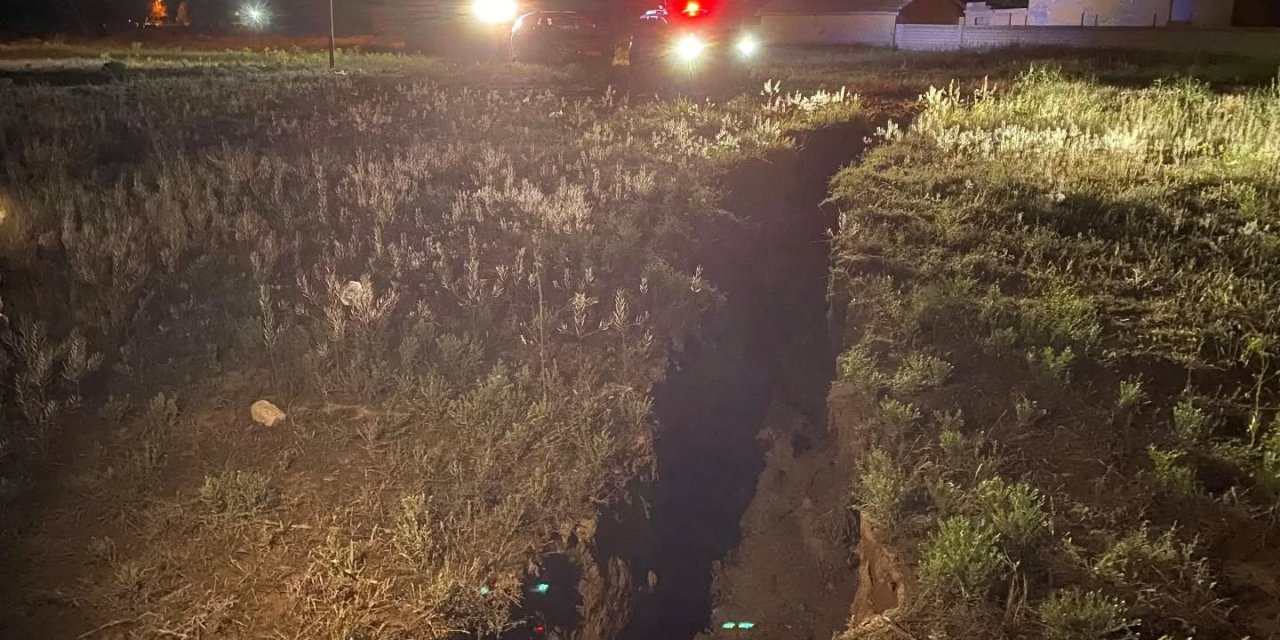 Konya’da fay kırığını andıran görüntünün nasıl oluştuğu açıklandı