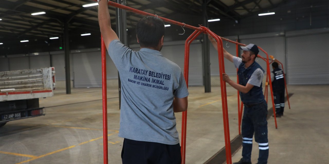 Karatay’da bayram hazırlıkları tamam! Tüm ekipler görev başında olacak