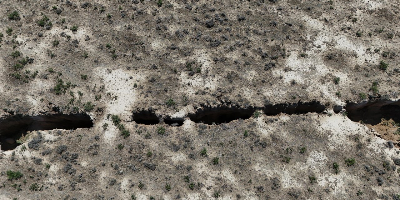 Konya’da yağış sonrası ortaya çıktı! Bu kez 7 kilometre