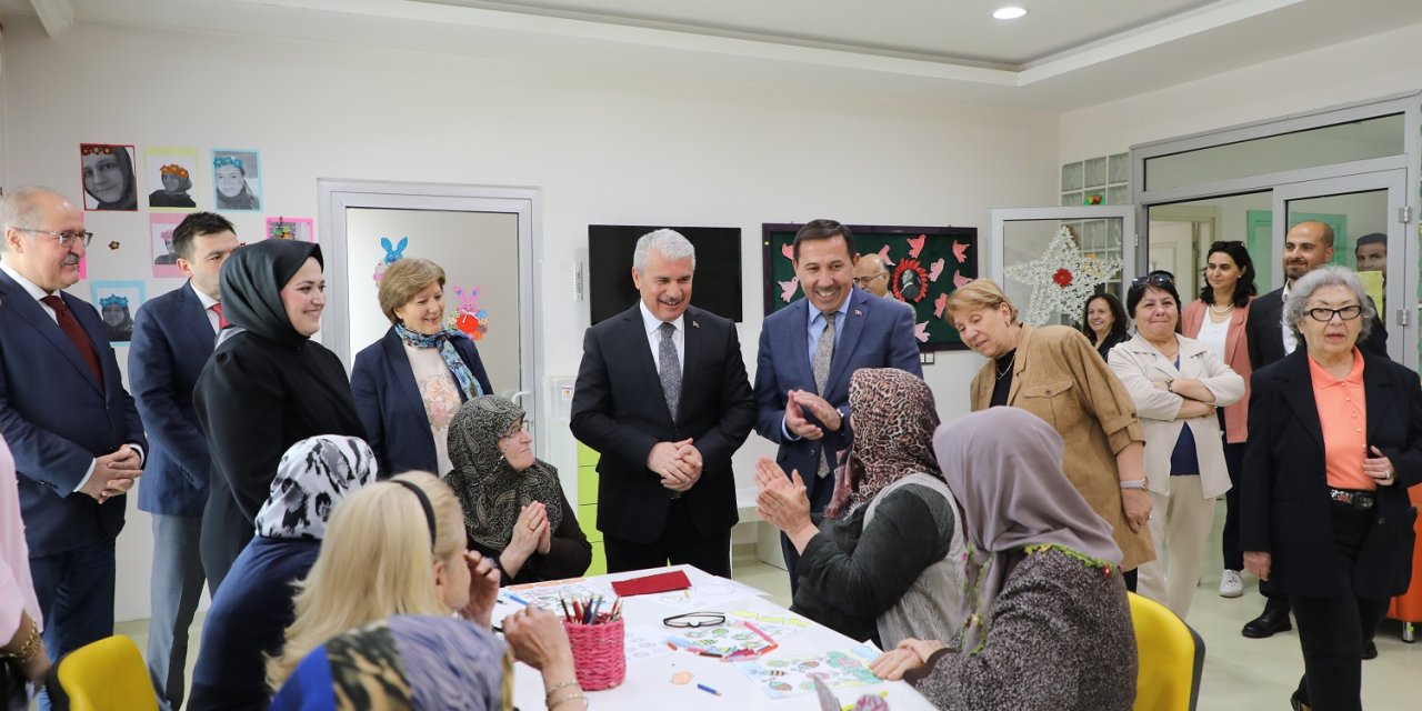 Karatay’ın bu sağlık tesisi hasta yakınlarına da nefes oluyor