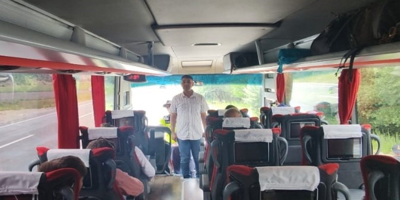 Konya’da jandarma yolcu kılığında denetledi, sürücü cezadan kaçamadı