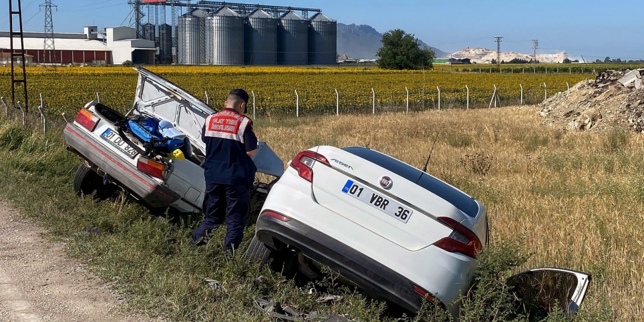 Otomobiller şarampole uçtu! Anne ve bebeği hayatını kaybetti