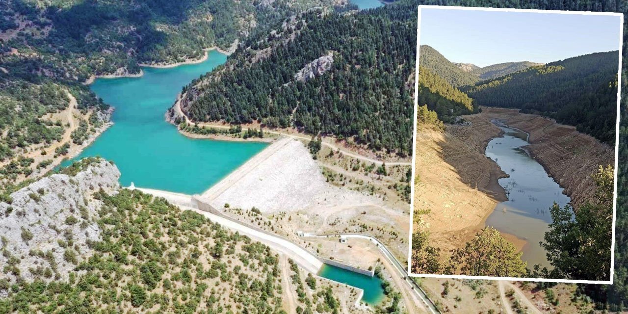 Son yağışlar Konya’nın kurak barajına can suyu oldu