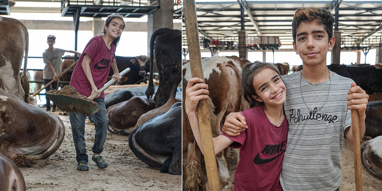 Pazarın en küçük satıcısı, oyun yerine emeği seçiyor