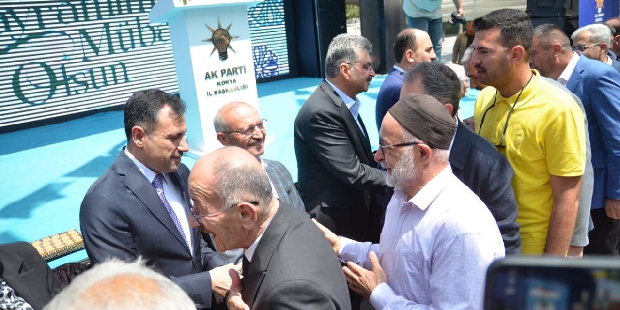 AK Parti Konya İl Başkanlığında bayramlaşma