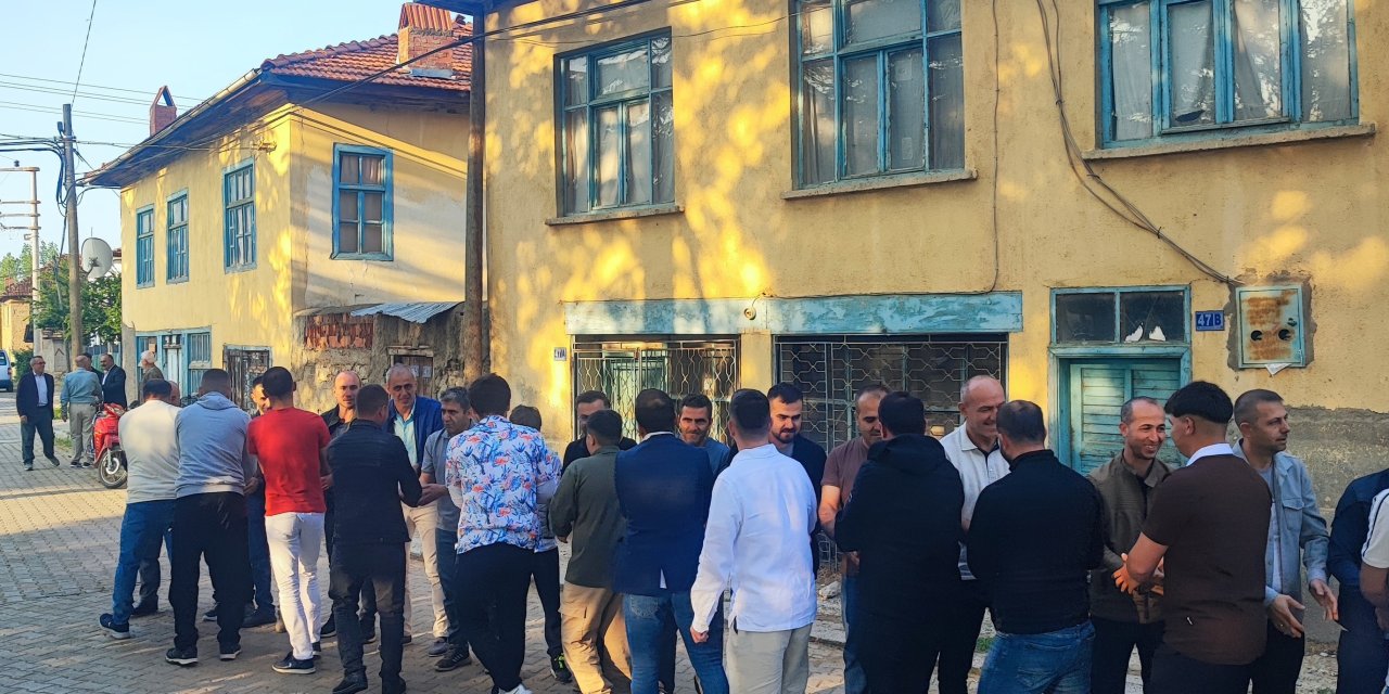 Konya'nın kırsal mahallelerinde bayram coşkusu