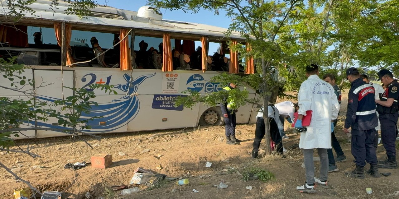 Konya’daki otobüs kazasında ölen yolcunun kimliği belli oldu