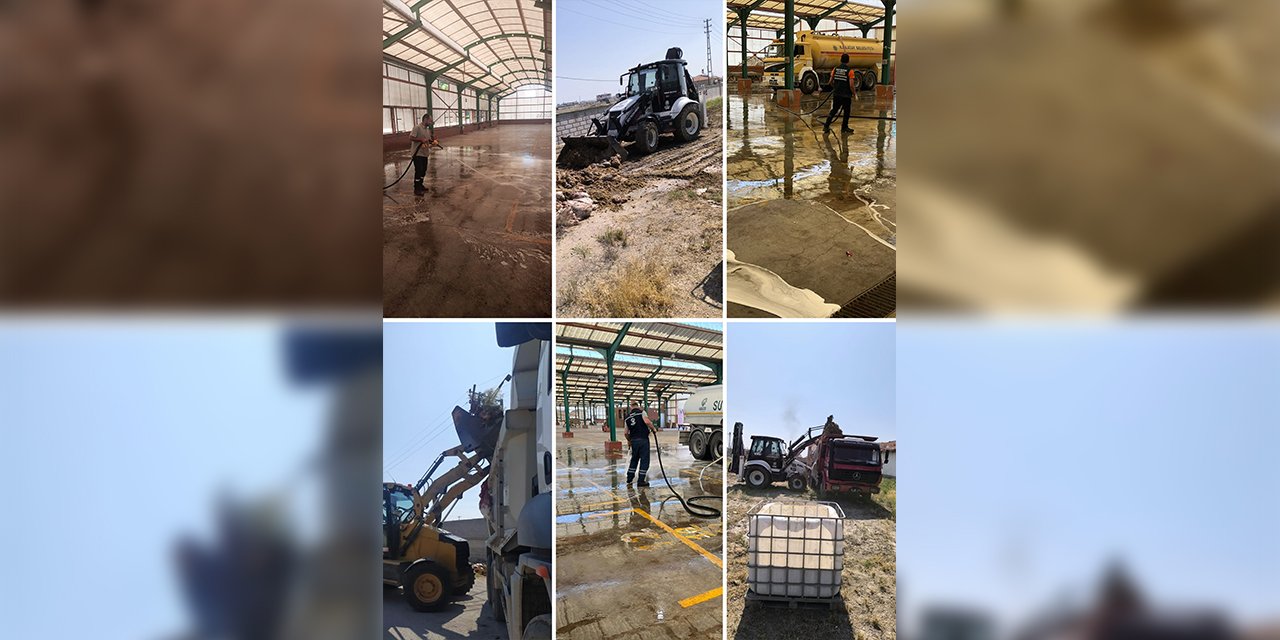 Karatay’da Kurban Bayramı’nda temizlik çalışmaları 24 saat sürüyor