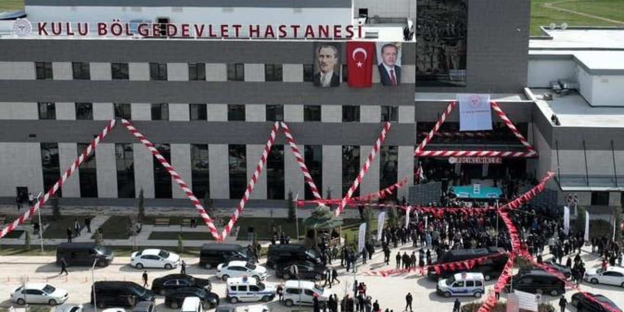 Konya’nın bu ilçesindeki hastane bölgenin sağlık üssü haline geldi