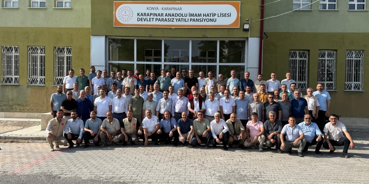 Konya’daki İHL mezunlarında geleneksel buluşma coşkusu