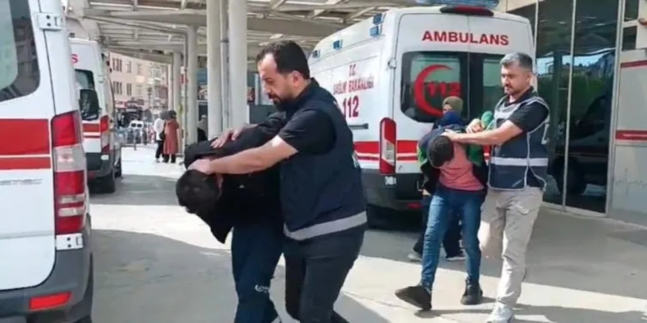 Konya’da hemşireye dehşeti yaşattılar