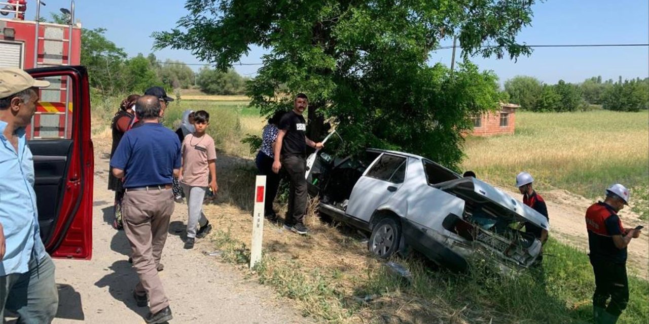 Konya yolunda kaza! 6 kişi yaralandı