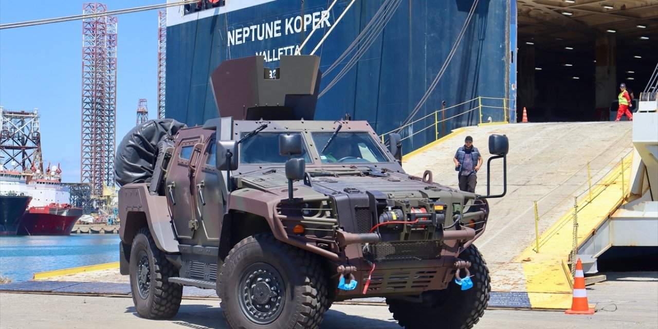 Romanya’ya zırhlı kara aracı ihracatında ilk sevkiyat