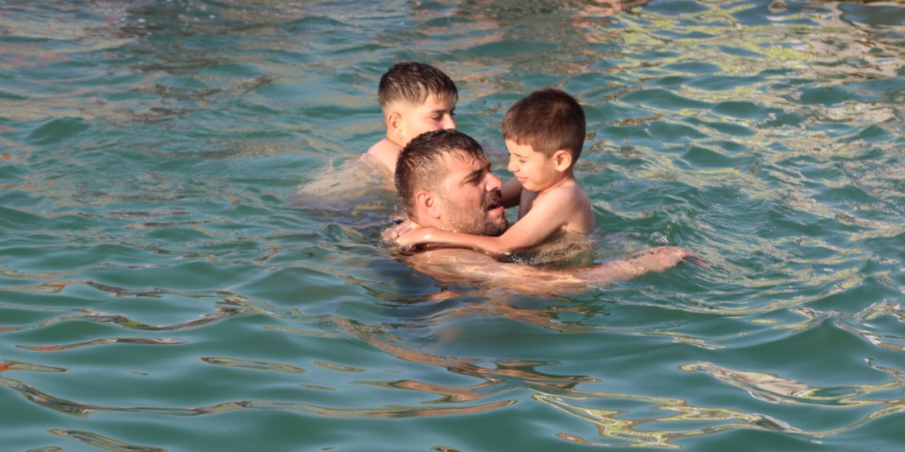 Konya’nın yeni gözdesi, bu bayram deniz keyfi yaşattı