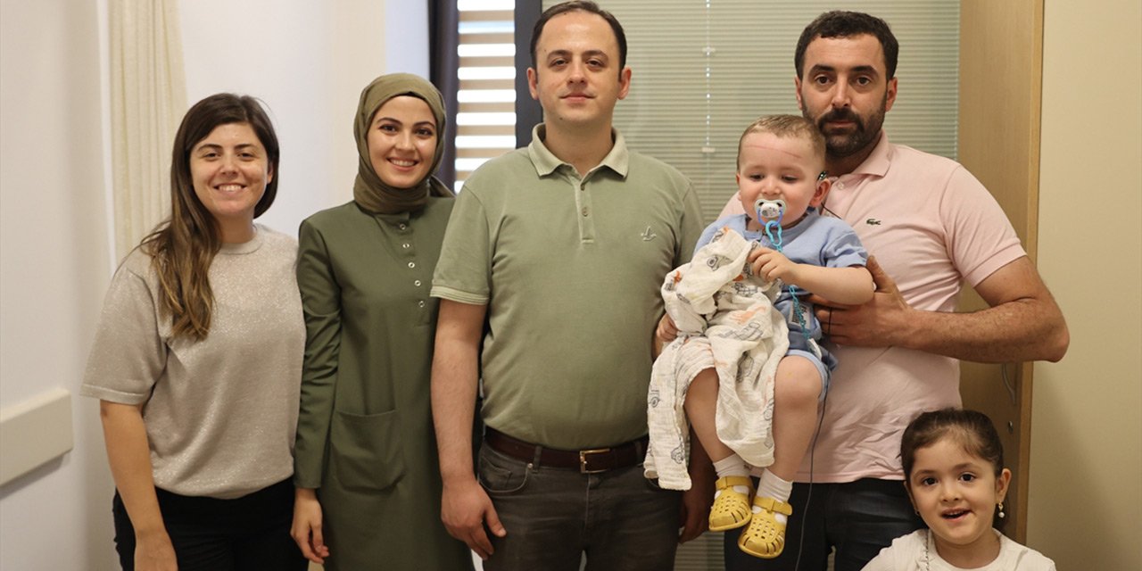 Konya'da küçük Mustafa ağladı, ailesi mutlu oldu