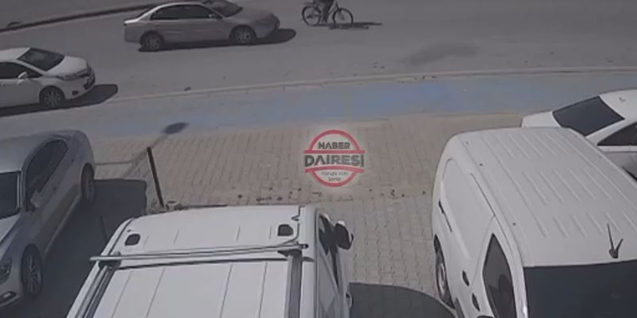 Konya’da bisikletlinin can verdiği kazanın görüntüleri ortaya çıktı