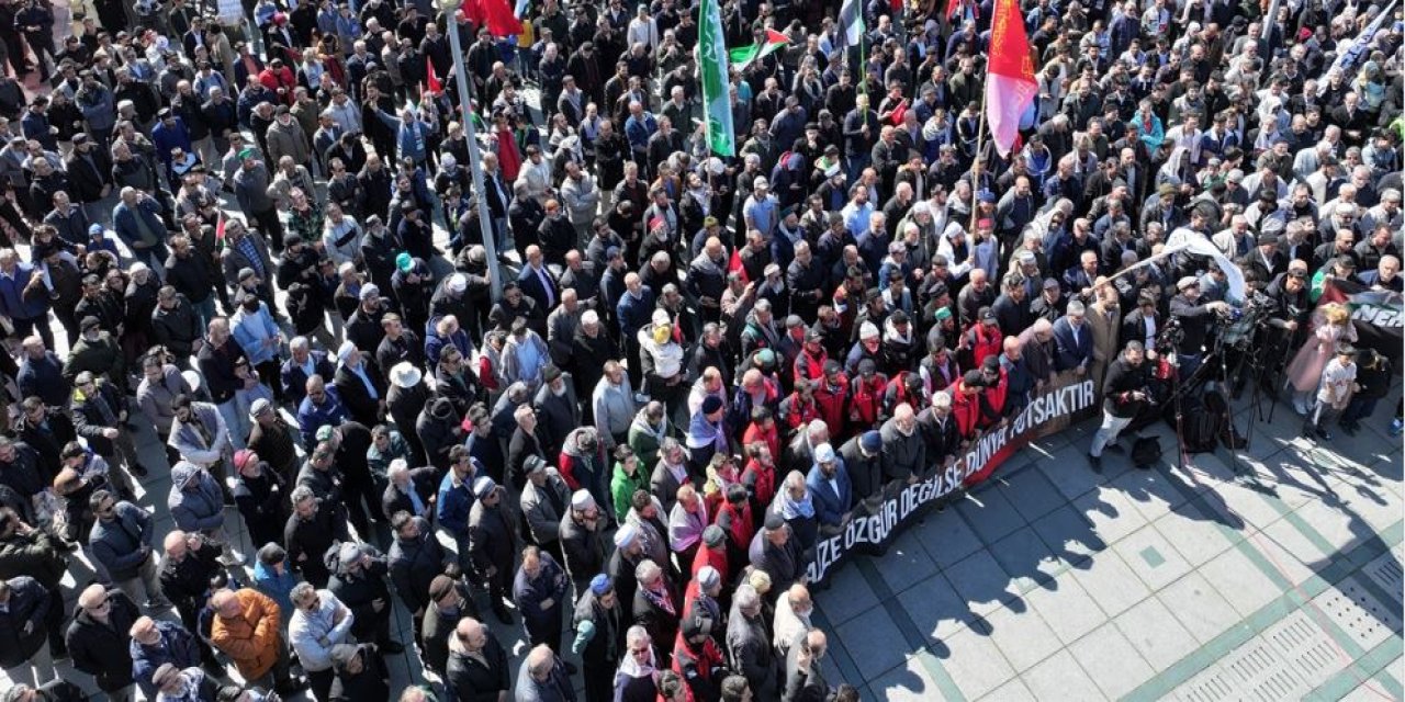 Konya yine Gazze için yürüyecek