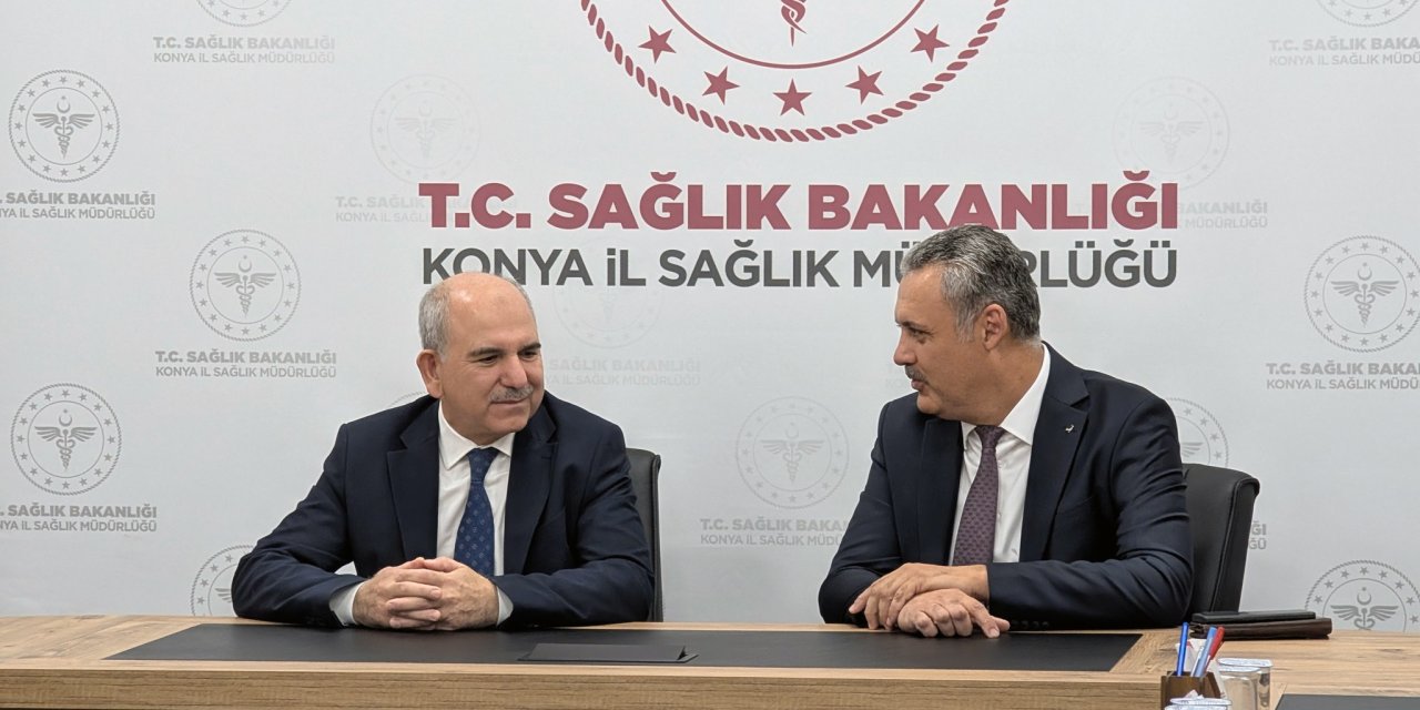 Yeni Konya İl Sağlık Müdürü Yusuf Yavuz göreve başladı