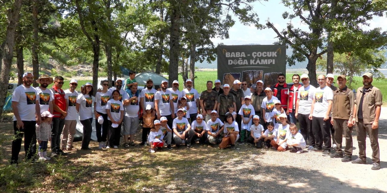 Konya’da Babalar Günü unutulmaz oldu! Doğa kampı yürekleri ısıttı