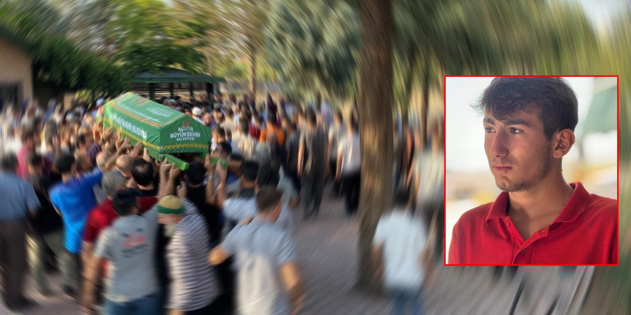 Denizde can veren liseli Berat Armağan’a Konya’da acı veda