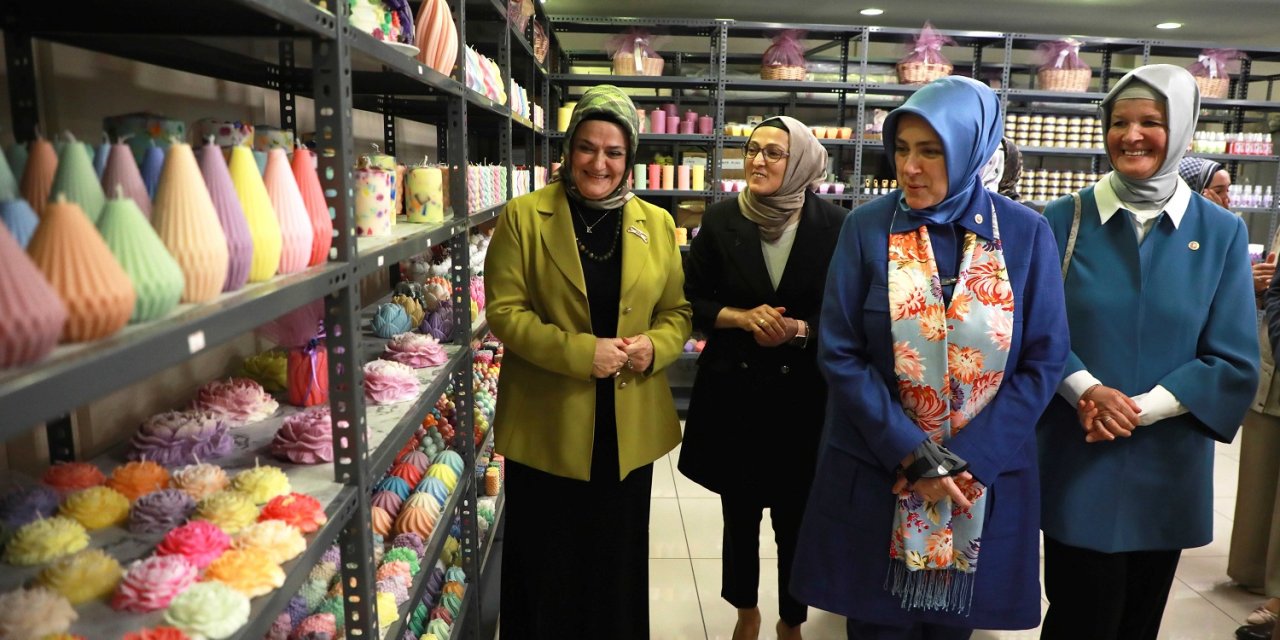 Karataylı kadınların üretim gücü Türkiye’ye örnek oluyor